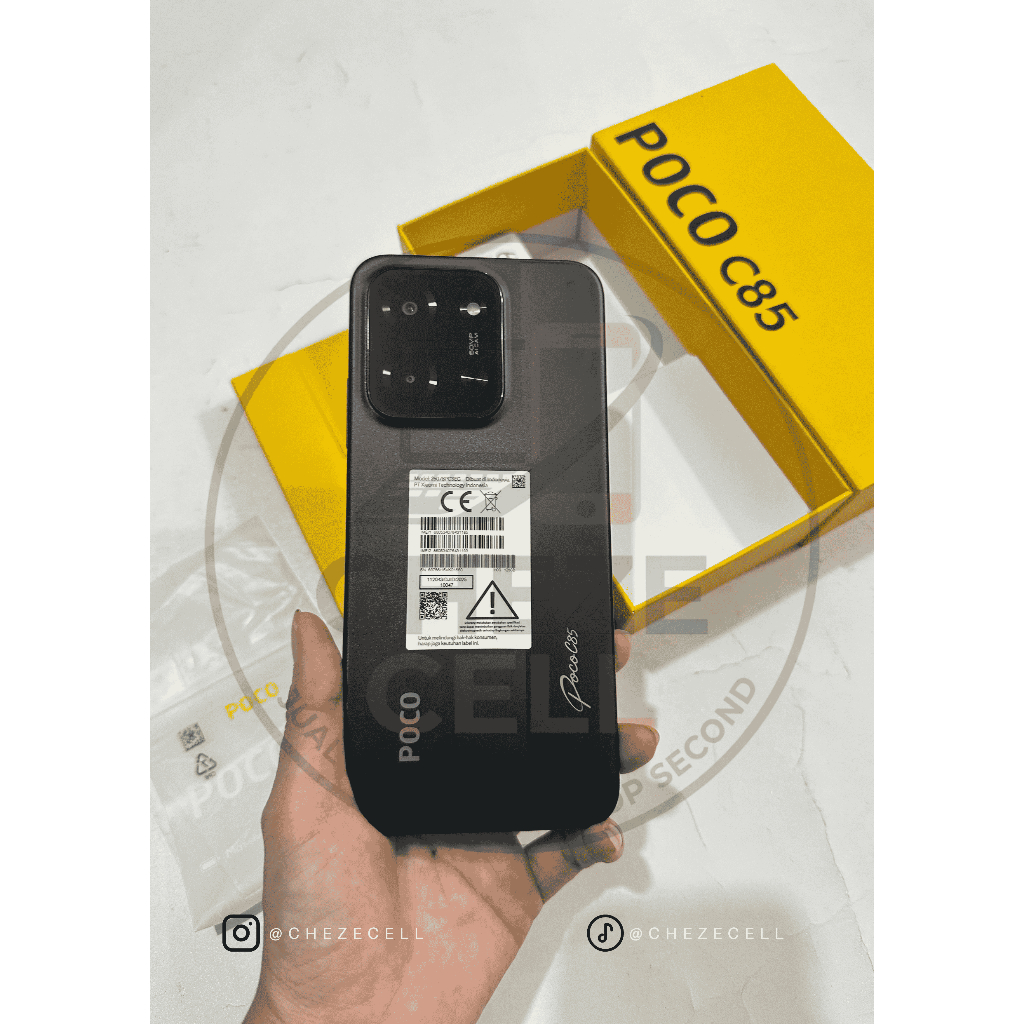 Second Smartphone Poco C85 6/128 Garansi 1 Bulan