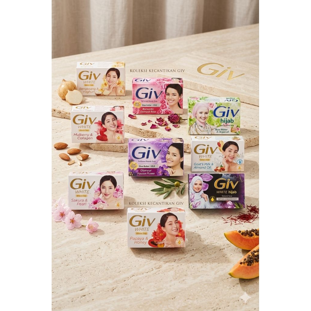 GIV SABUN batang 72gr Sabun mandi Giv Sabun mandi batang