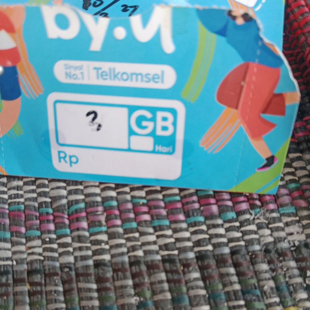 Kartu Perdana By.U Kuota 3GB Masa Aktif Selamanya, 4G LTE-5G