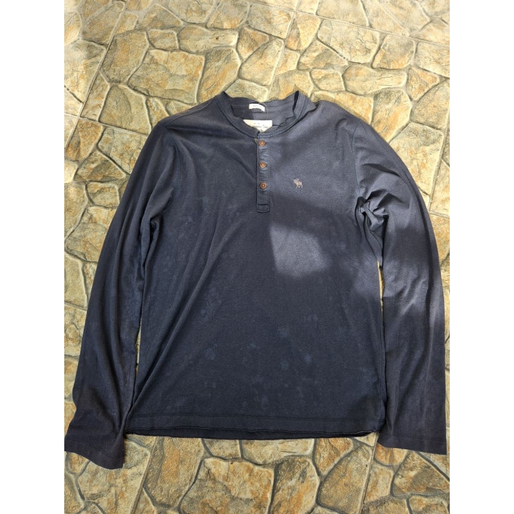 Longsleeve Kaos Abercrombi & Fitc