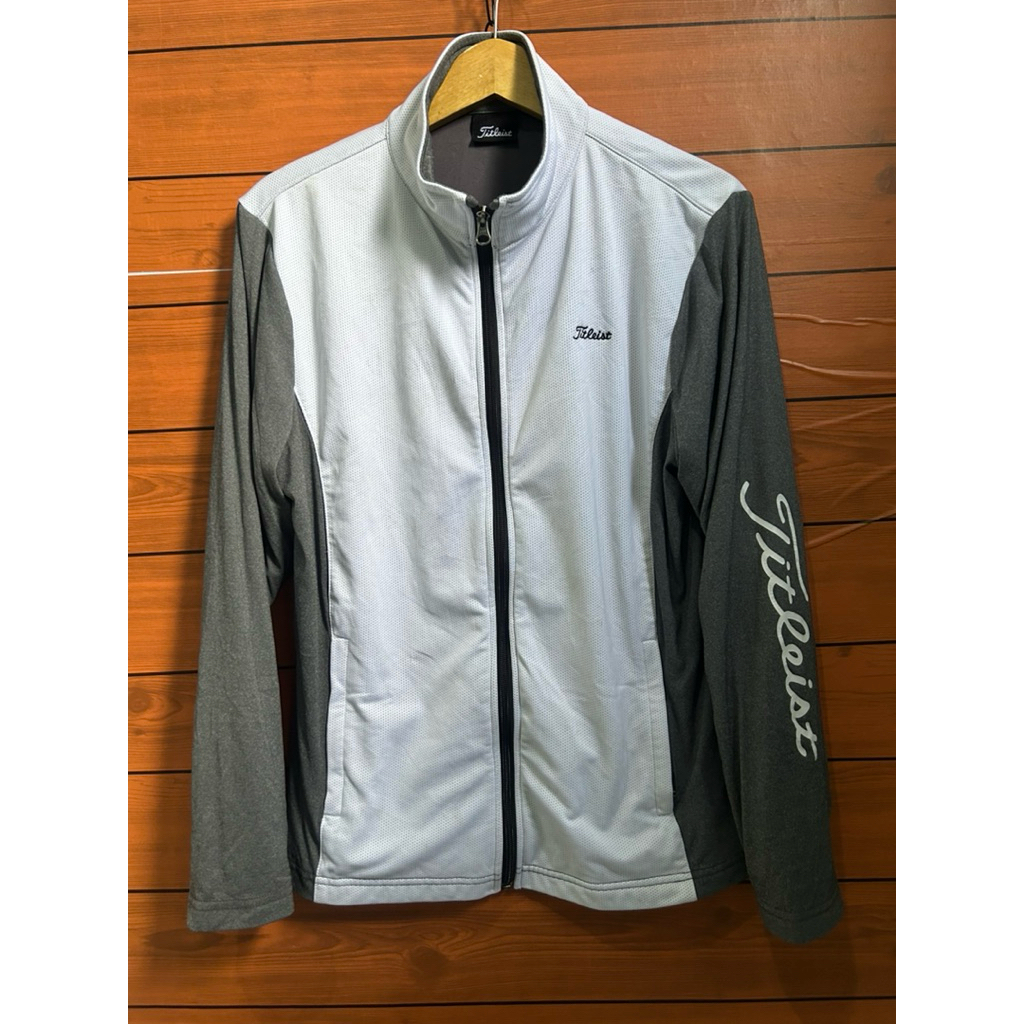 jaket golf titleist golf big logo
