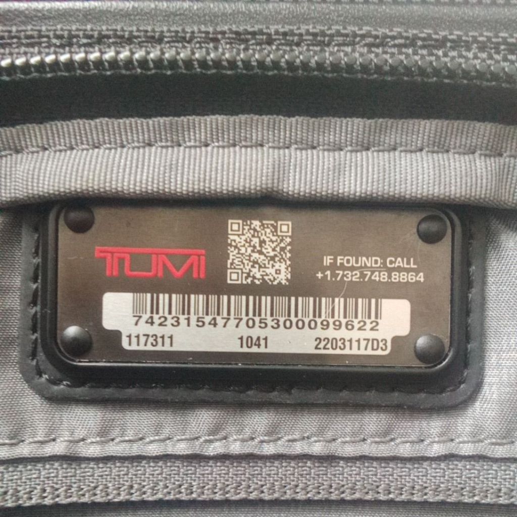 Tas Second Merk Tumi Original