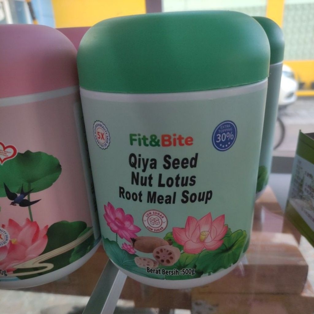 oufen /serbuk akar teratai /lotus qiya seed nut(low sugar) 500g