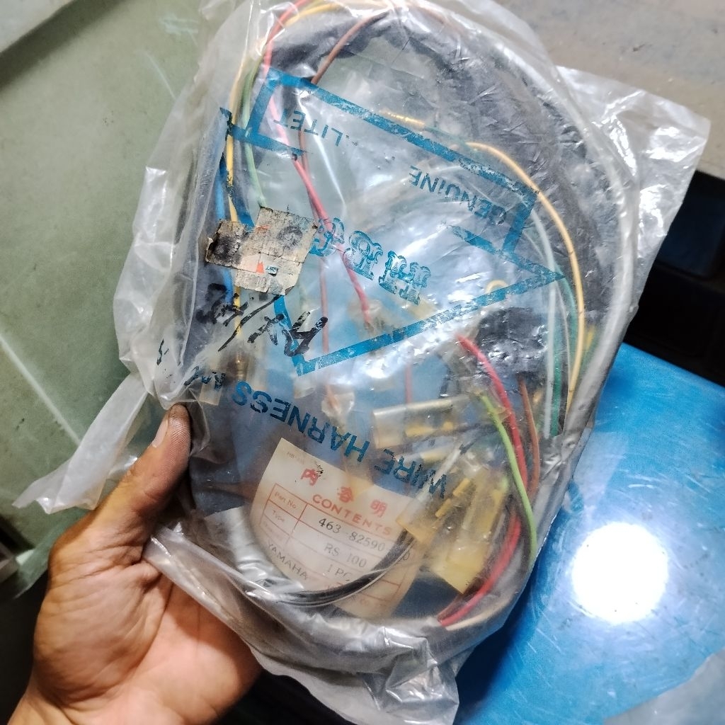 kabel bodi body yamaha rs100 rs 100 stok lama nos