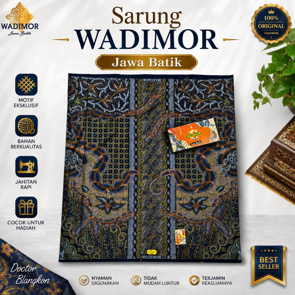 Sarung Wadimor Jawa Batik | Sarung Batik Wadimor | Kain Sarung Wadimor