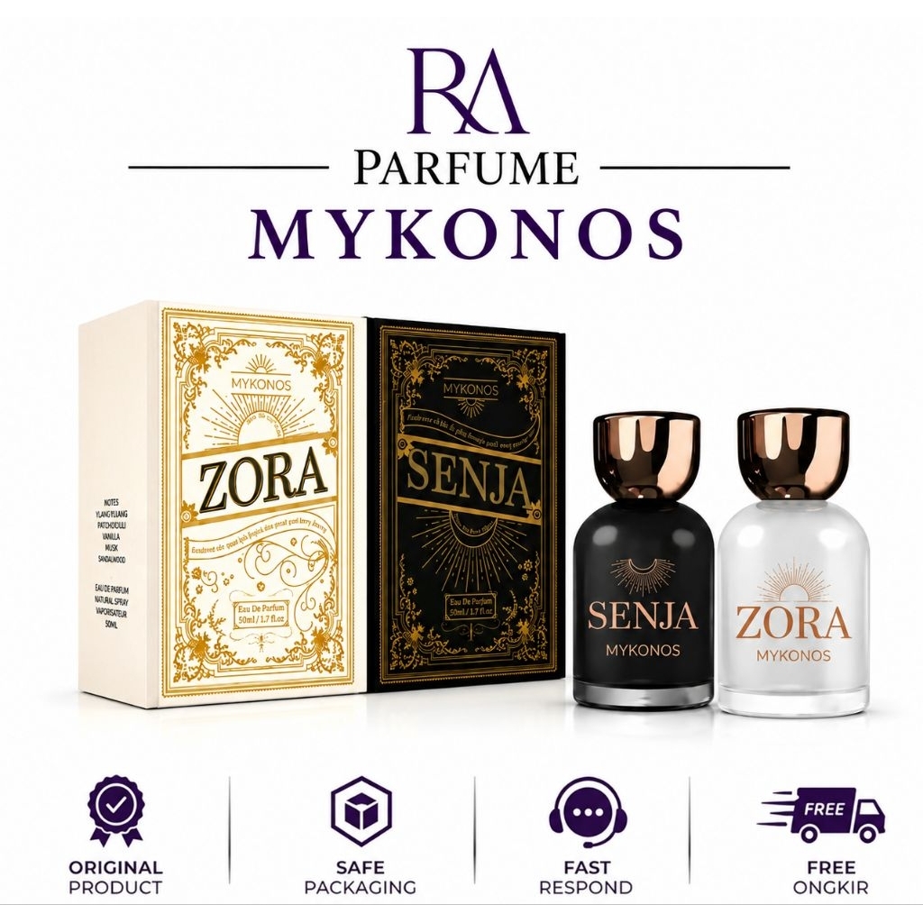 Mykonos zora & Mykonos Senja Extrait De Perfume 50 ml