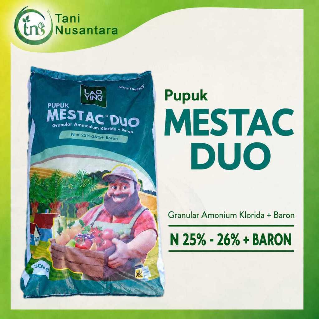 Pupuk MESTAC DUO Granular Ammonium Klorida + Baron Kemasan Repack 1Kg,5Kg
