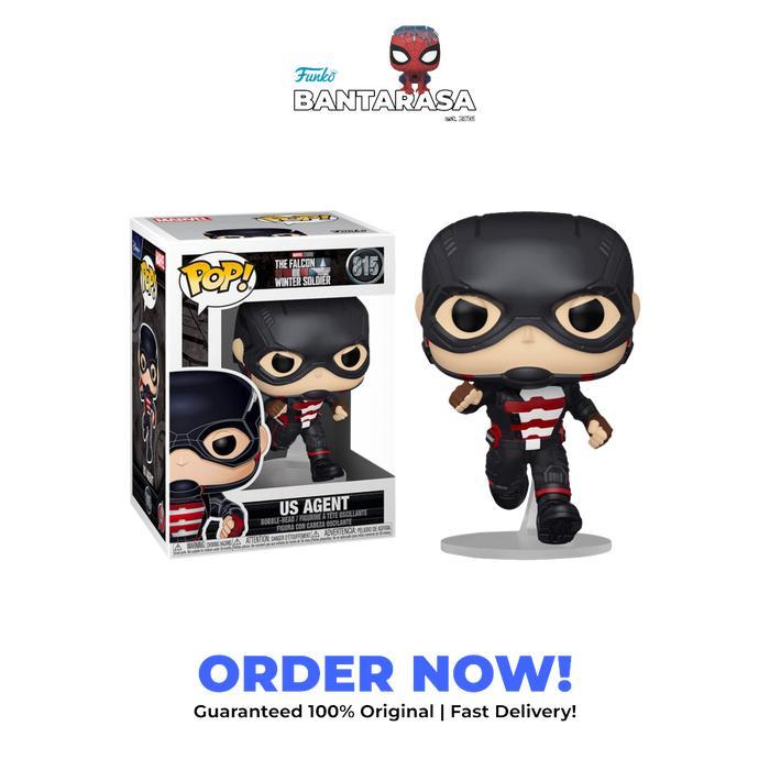 HOT SALE FUNKO POP THE FALCON AND THE WINTER SOLDIER - U.S. AGENT POP VINYL FIGURE TERMURAH