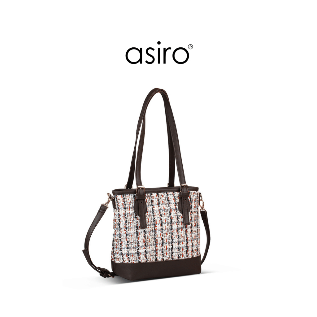 Asiro Tiar Tweed Acrilic Shoulder Bag Wanita