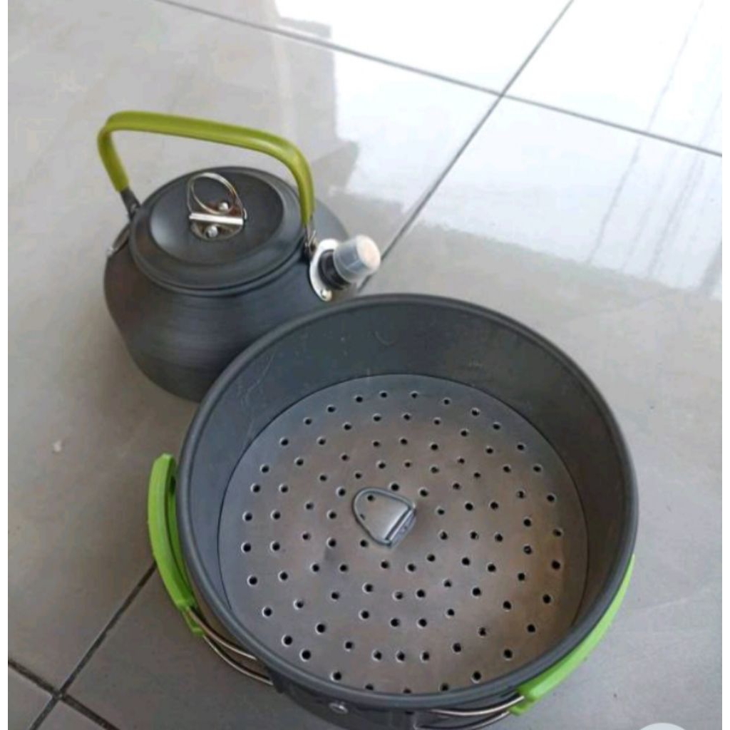 Langseng Nesting sarangan nasi saringan nesting cooking set DS 101 DS 200 Ds300 DS 301 DS 308 bahan 