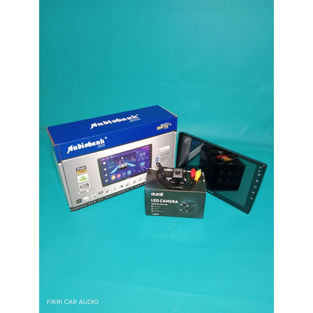 Head Unit Android AUDIOBANK seri AB-TV6911 SEATTLE Series 9 Inch Ram 2/32 OS12 OLED & Camera Parkir
