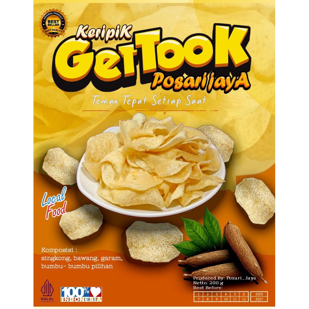 Keripik getuk singkong