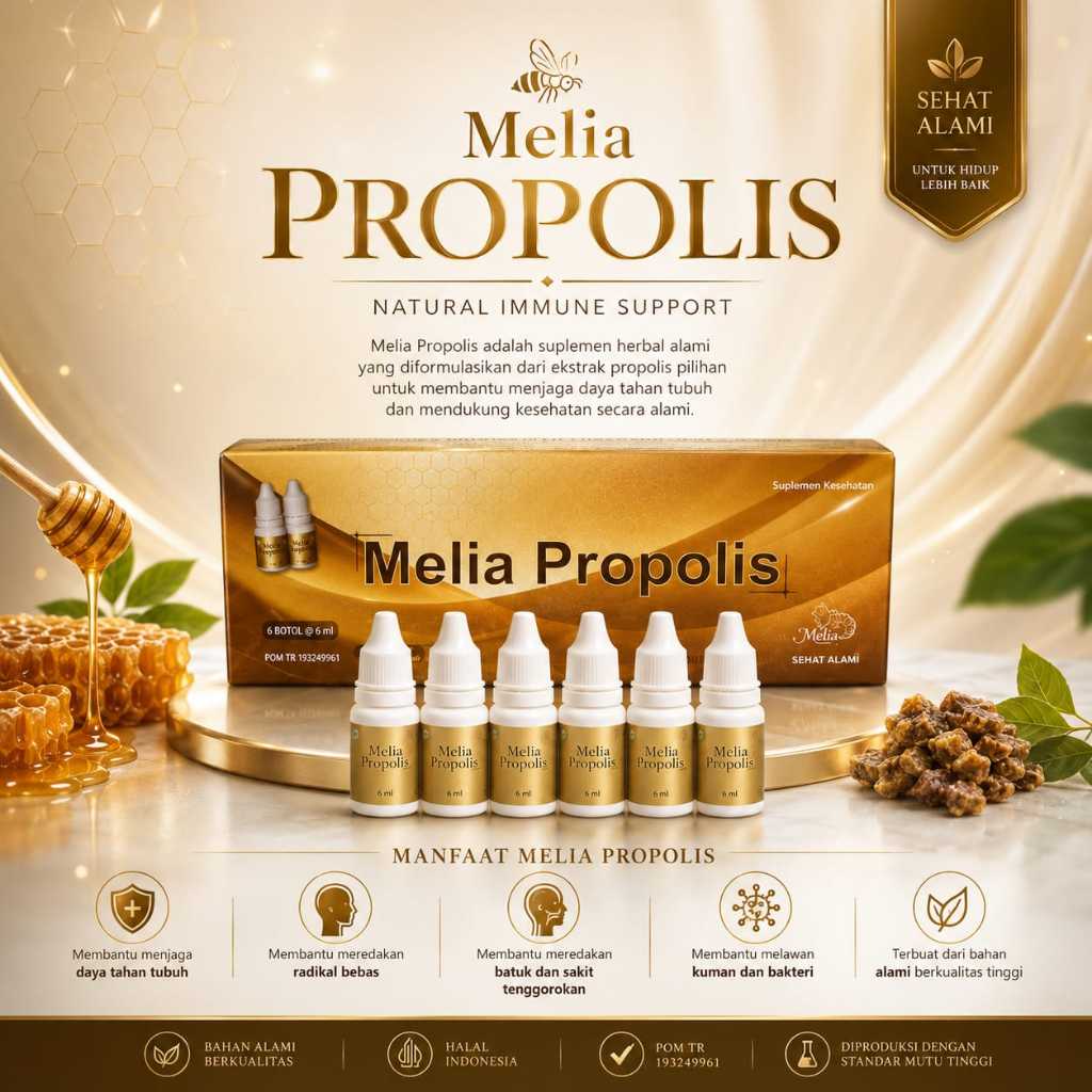Melia Propolis Terpecaya, Teruji Khasiatnya