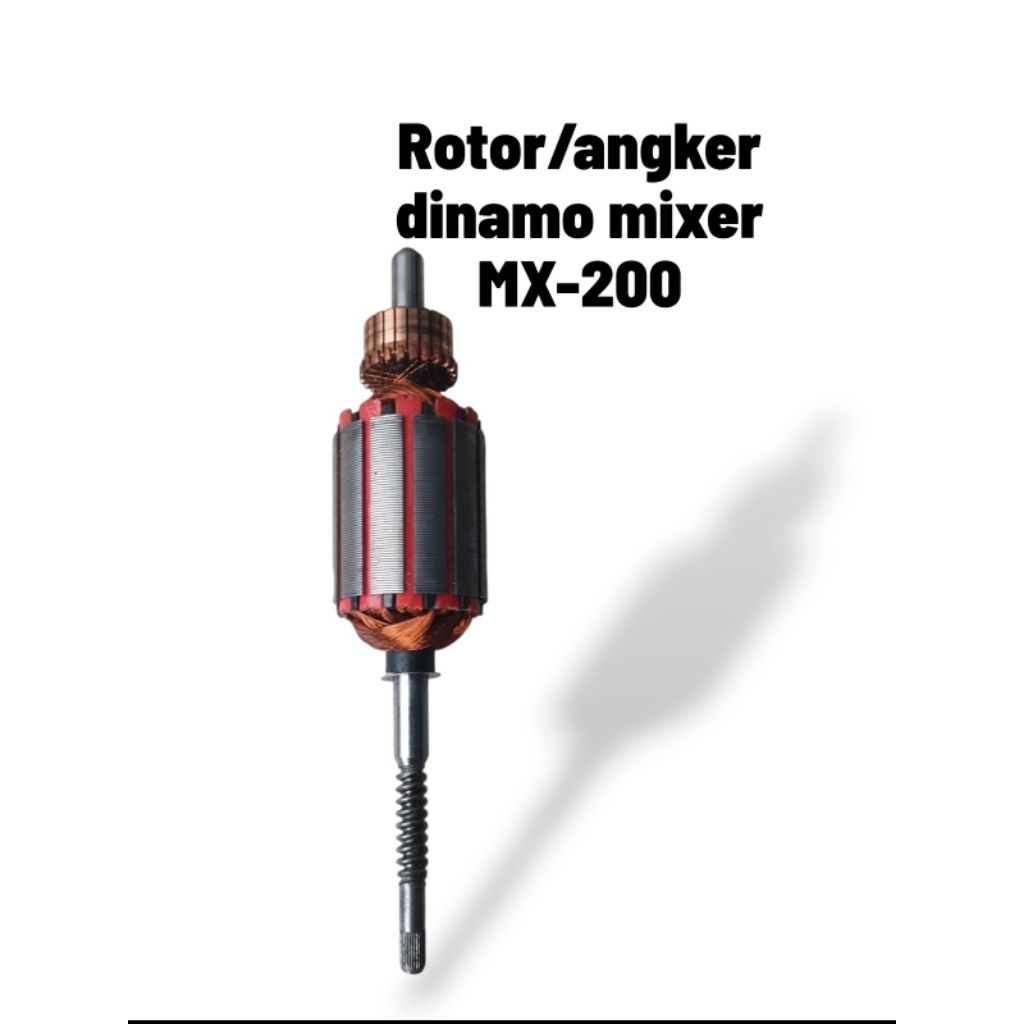 Rotor/angker dinamo mesin mixer MX-200