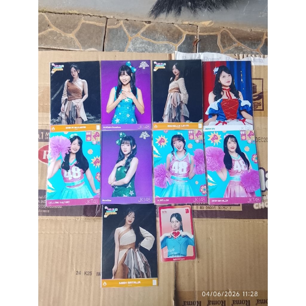 Bundling Paket 9 JKT48 Official Photopack (Take All) - Bonus 1 Photocard Pocky Kathrina