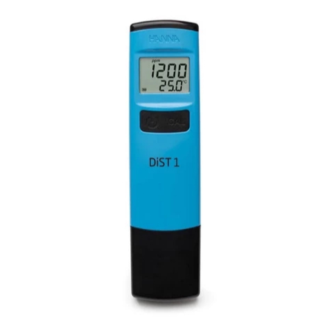 TDS Meter Dist 1 HANNA HI 98301, TDS Meter Dist 1 HANNA HI 98301