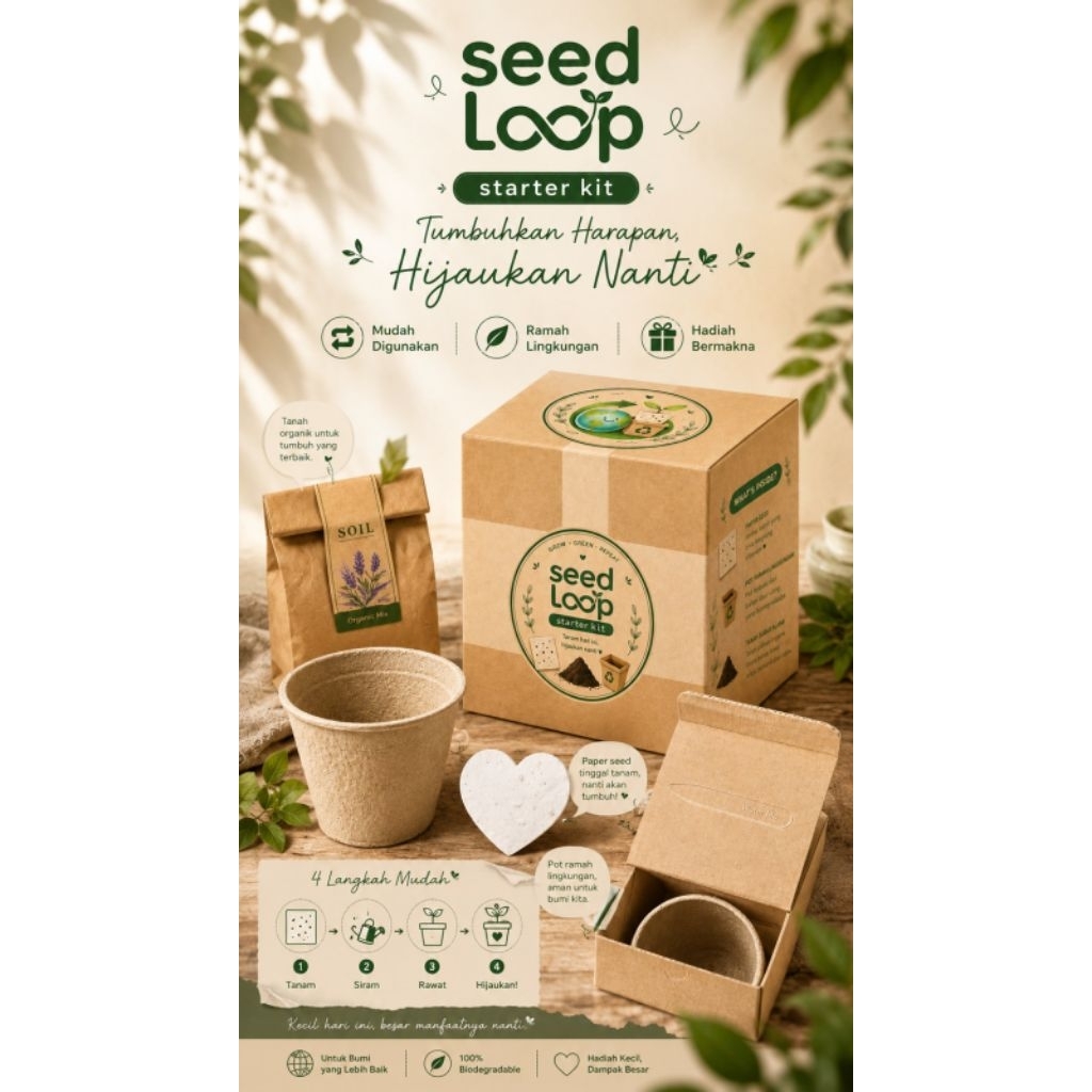 Grow Kit Paper Seed