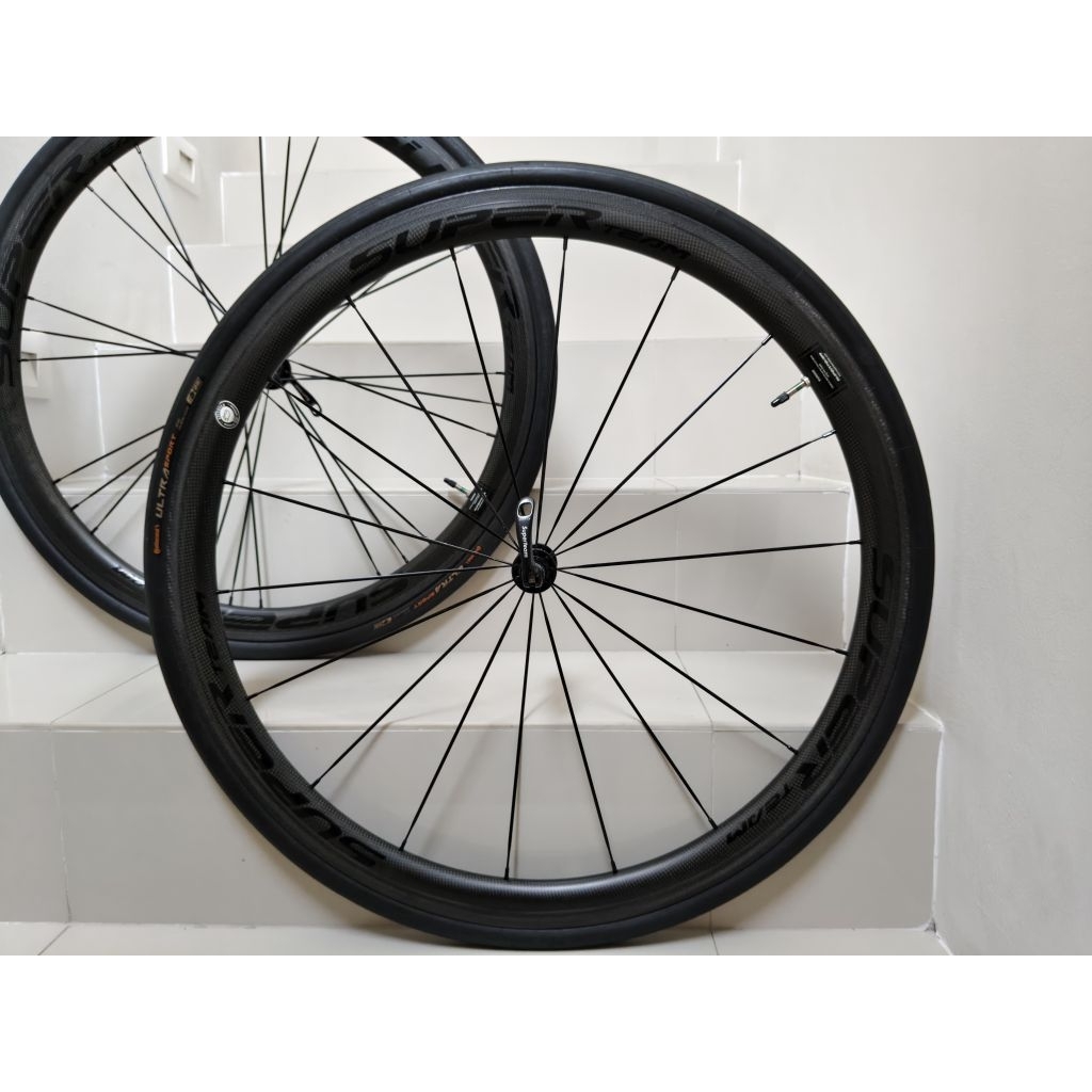 Wheelset Carbon Superteam 38mm G4 RIMBRAKE 700c (second)
