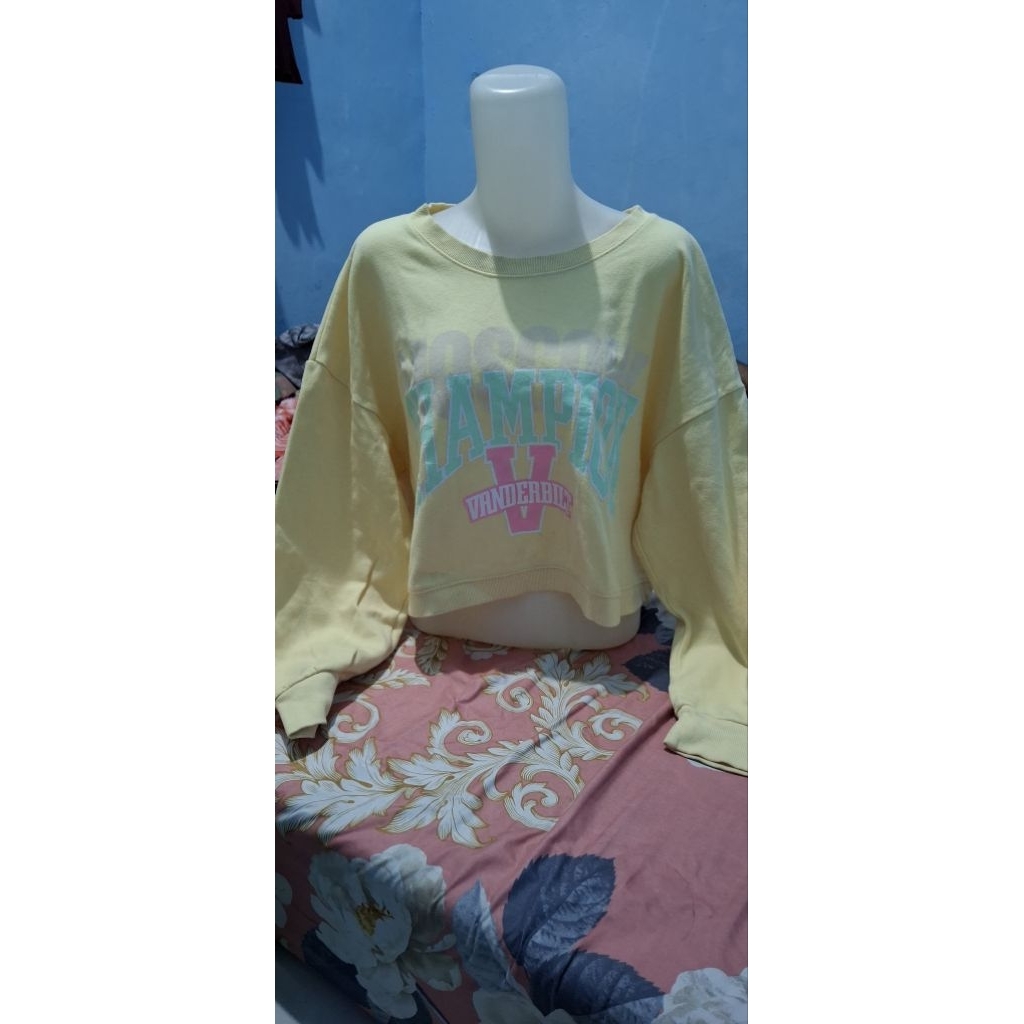 preloved baju baby yellow