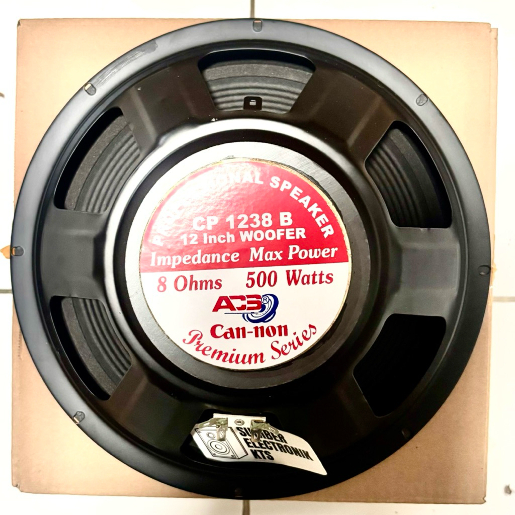 speaker canon 12 inch pro full range C1230 PA full range / speaker 12 inch cannon woofer C-30SRW38B