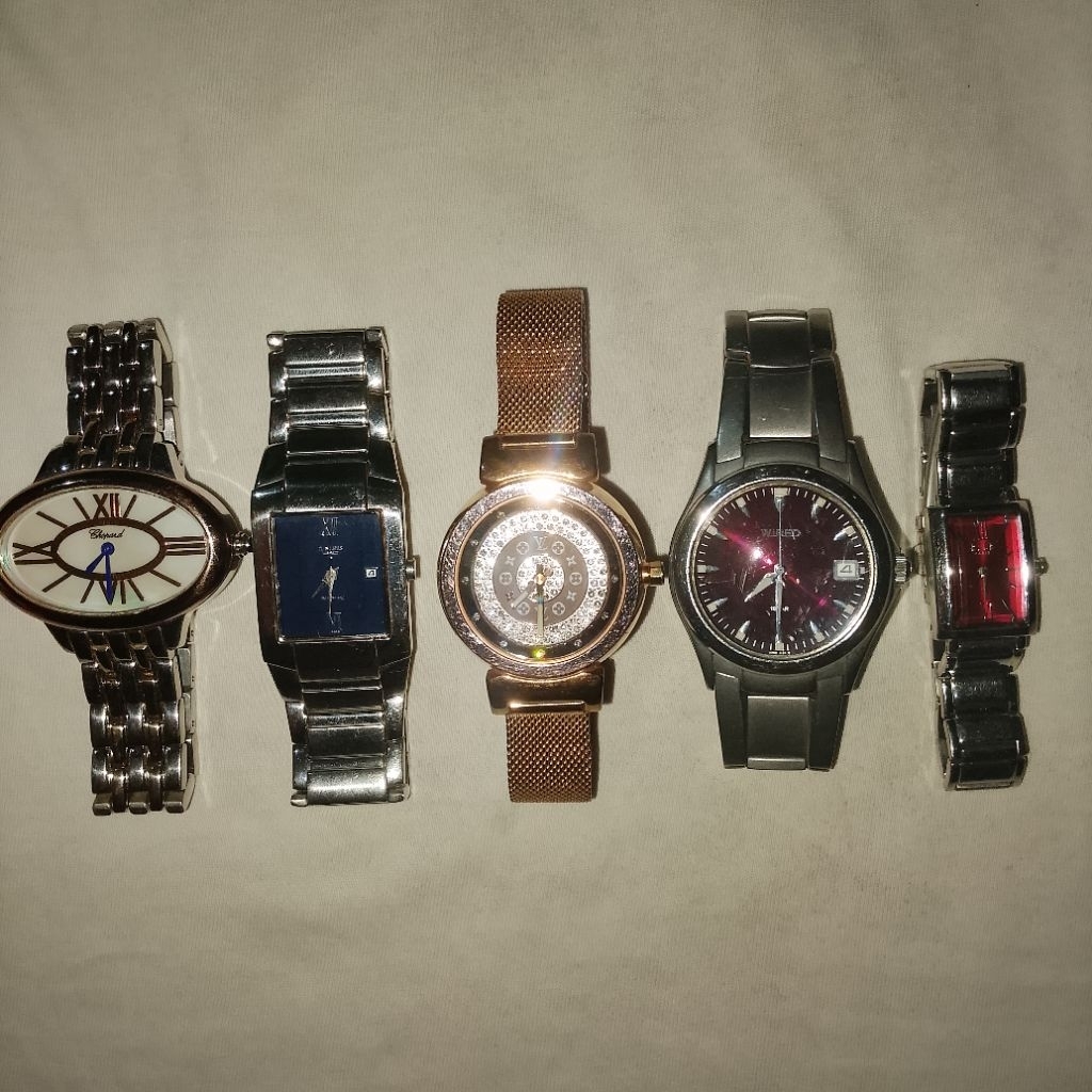 JAM TANGAN ORIGINAL LOUIS VUITTON WIRED ELLE TUNNIES CHOPAN