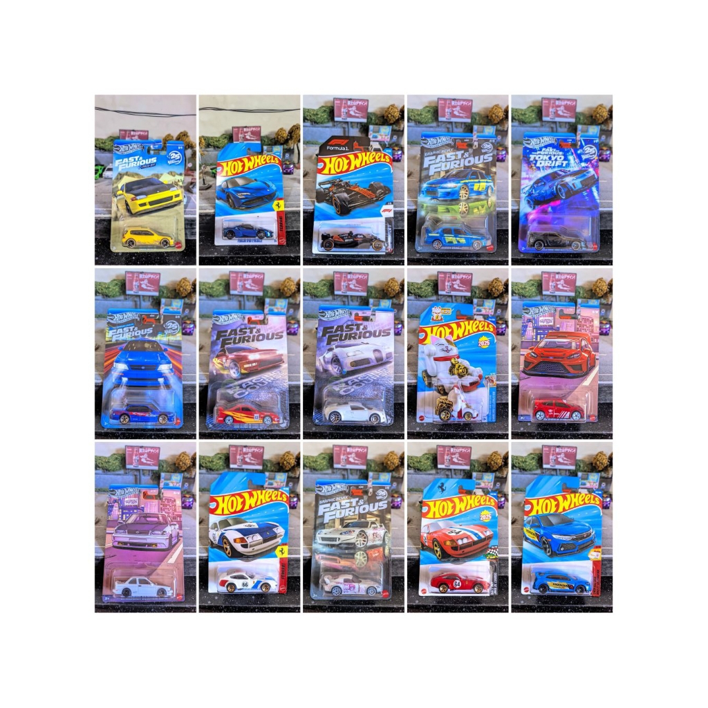 Take All Hotwheels 15pcs