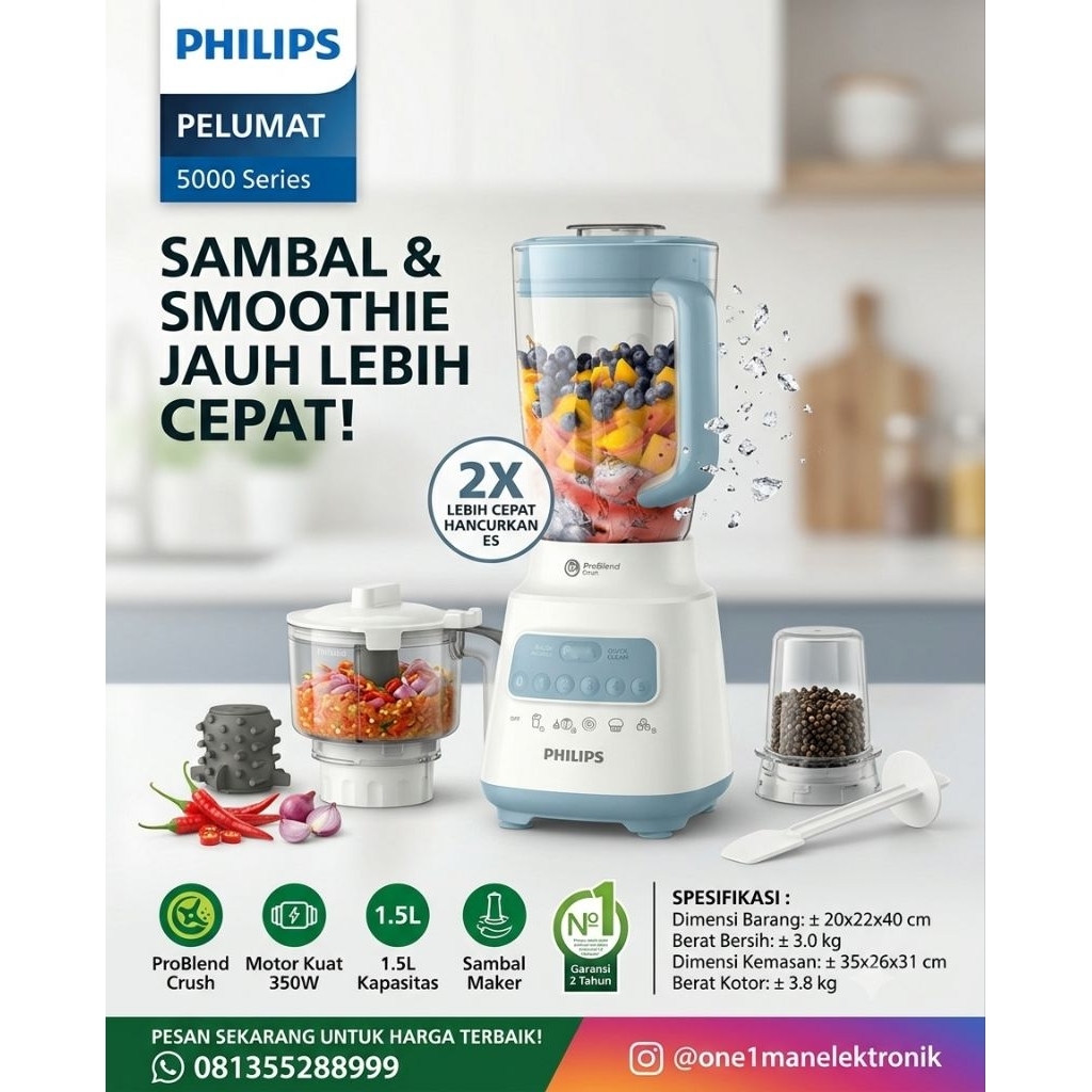 philips blender 5000 series hr 2223.