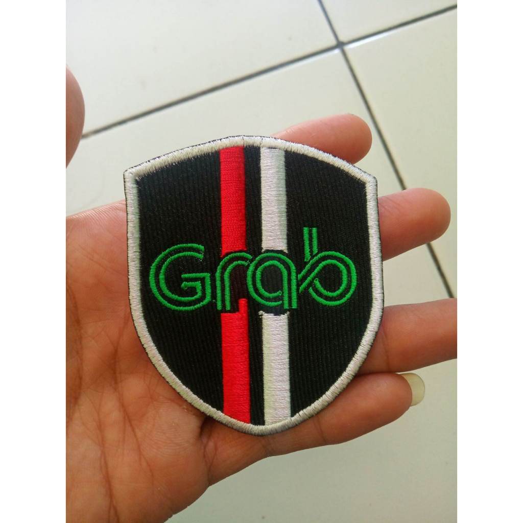 GRAB PATCH BORDIR LOGO EMBLEM EMBROIDERY RBC