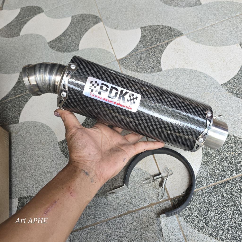 Slincer knalpot pdk carbon thailand original
