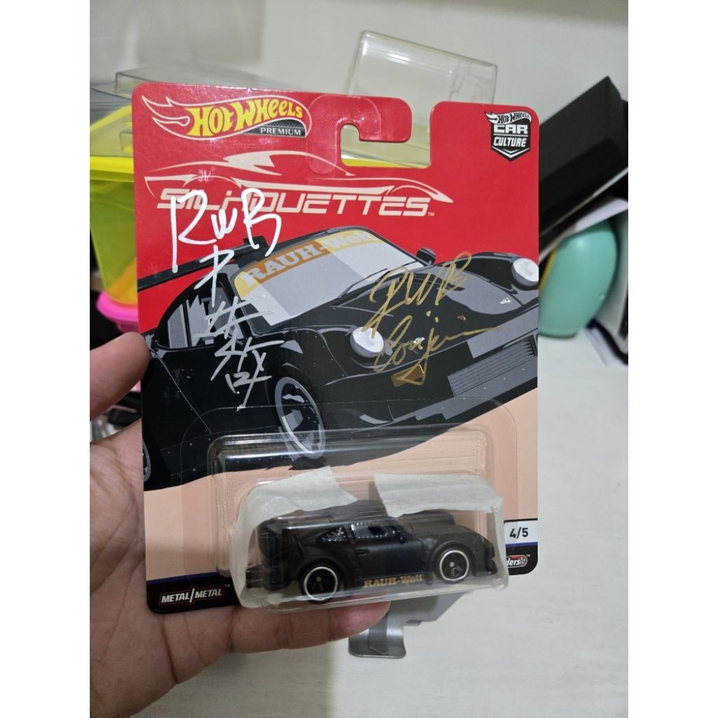 Porsche RWB Hotwheels Stella Artois Signed