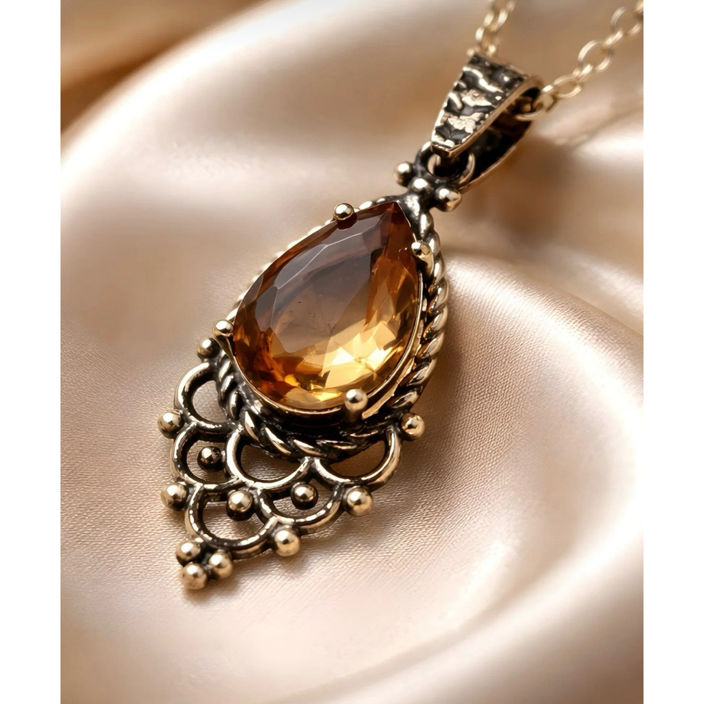 High Quality Zultanite Stone  Women Necklace - Made in Turkey - Free Gift Orginal Box