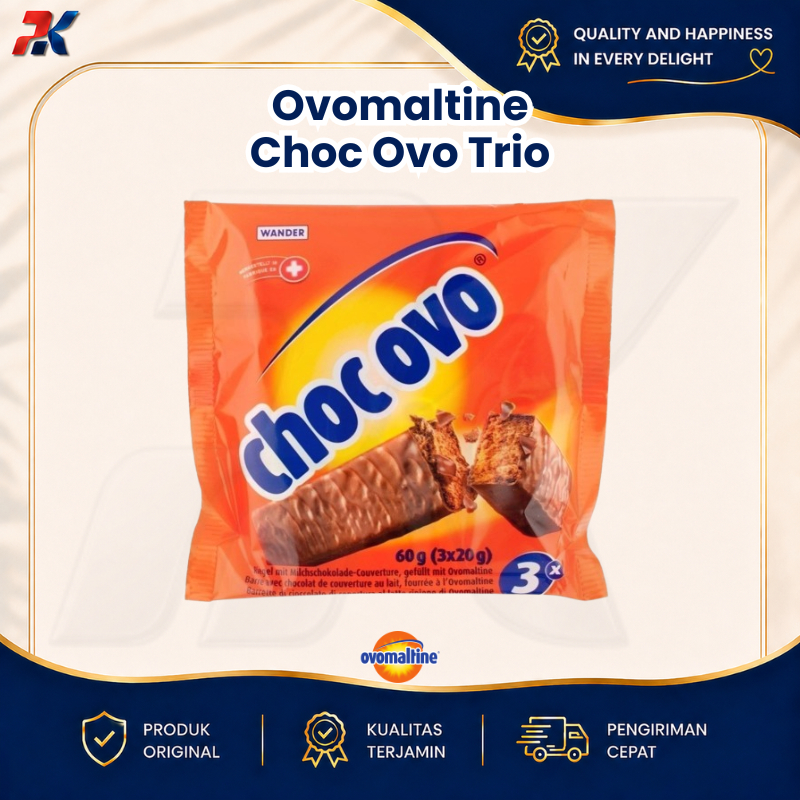 Ovomaltine Choc Ovo Trio 3pcs