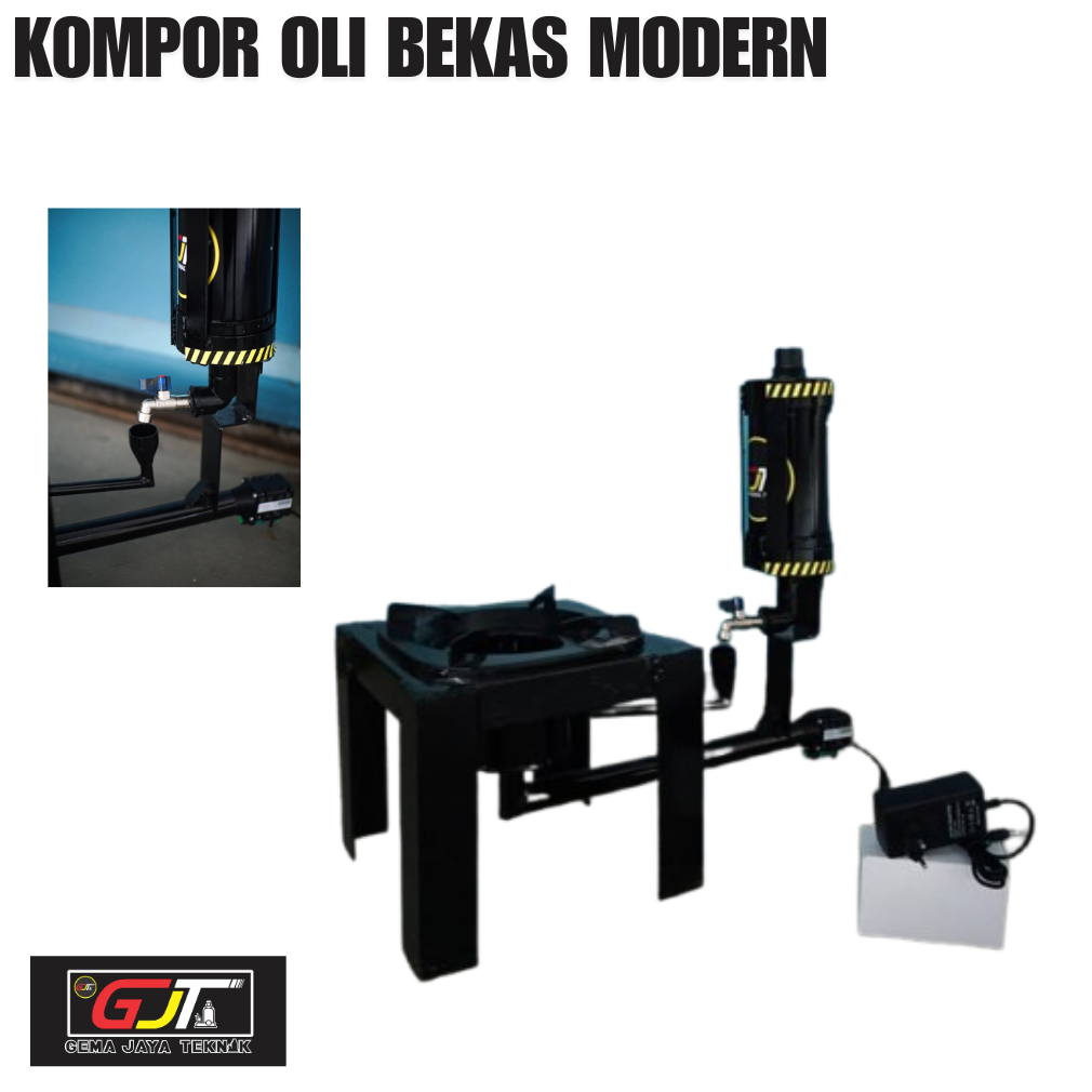 Kompor Oli Bekas Api Biru Kompor Minyak Jelantah Hemat Alternatif
