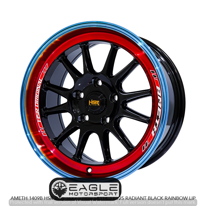VELG MOBIL RACING RING 16 HSR AMETH COCOK BUAT RUSH TERIOS BRV CIVIC FD DLL