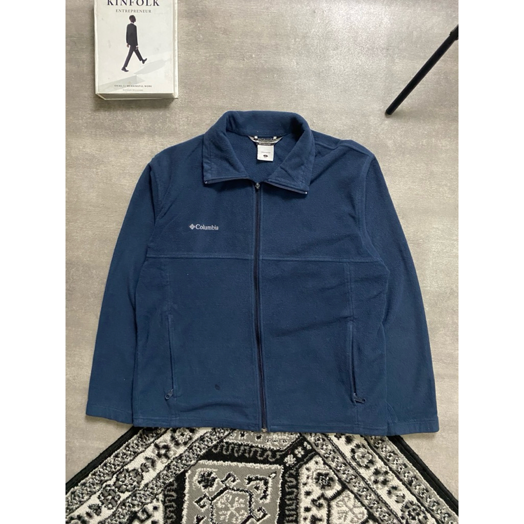 Fleece Inner Jacket Blue Full Zipper Men’s
