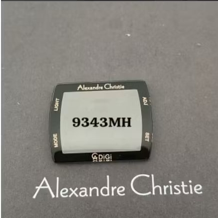 kaca jam tangan Alexandre Christie 9343 MH original