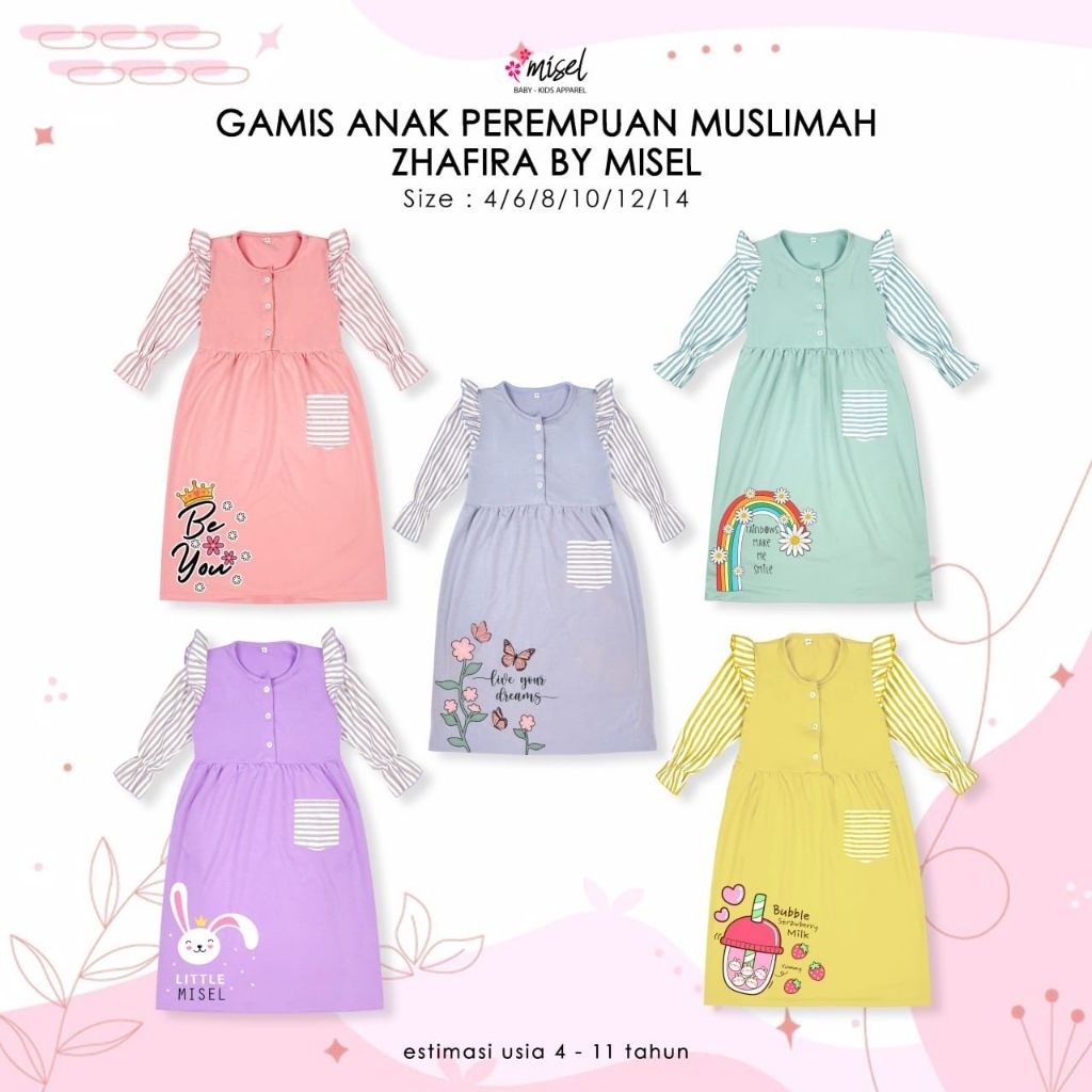 gamis zhafira