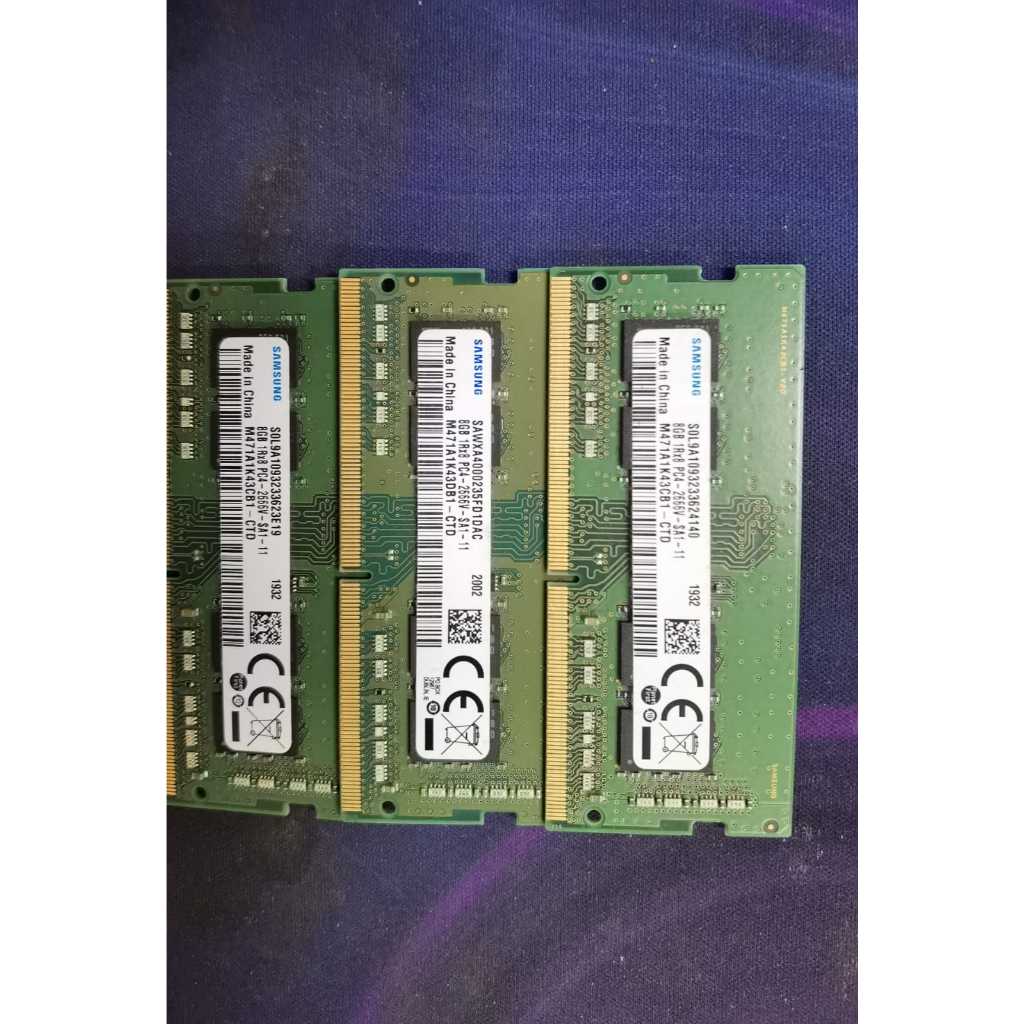 ORIGINAL RAM Laptop DDR4 8GB 1RX8 PC4- 2666V-SA1-11 Samsung