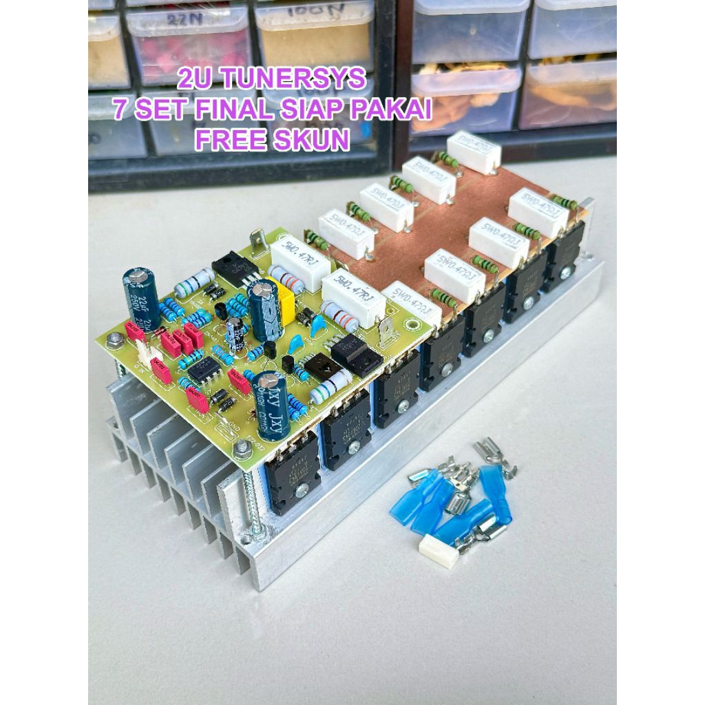 Socl 506 Tunersys 2U Lengkap Transistor final siap pakai