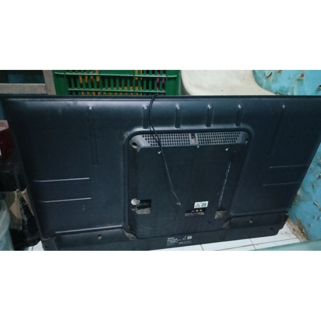 TV toshiba 43 inch 43" panel rusak mesin aman