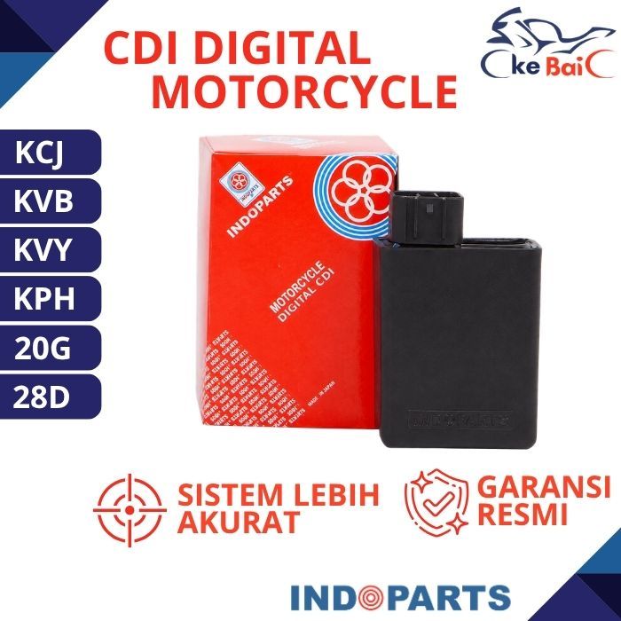 Indoparts CDI DIGITAL Honda Tiger BeAt Vario Suzuki Shogun Yamaha MioPengapian AC Original