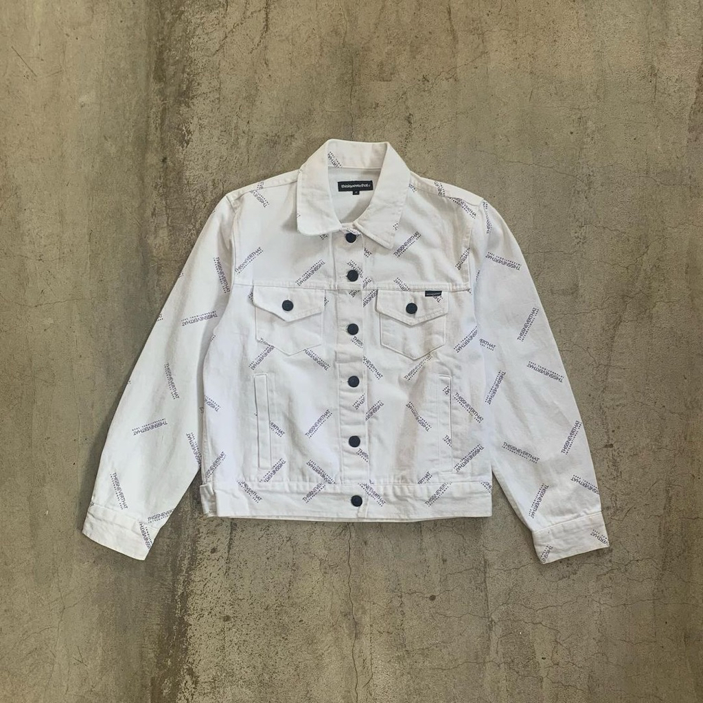 Thisisneverthat Canvas Denim White