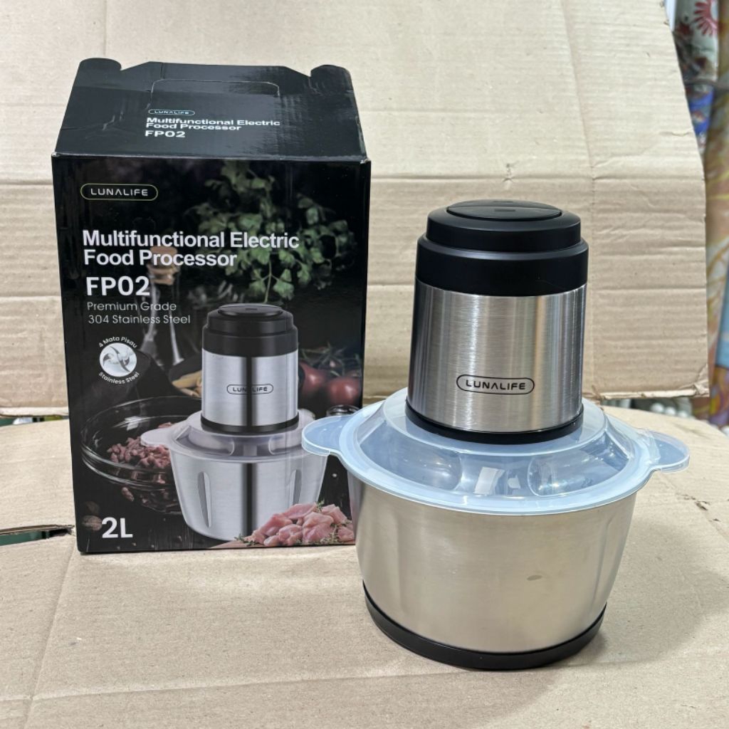 Chopper Lunalife 2 Liter Coper Penggiling Daging Lunalife FP02