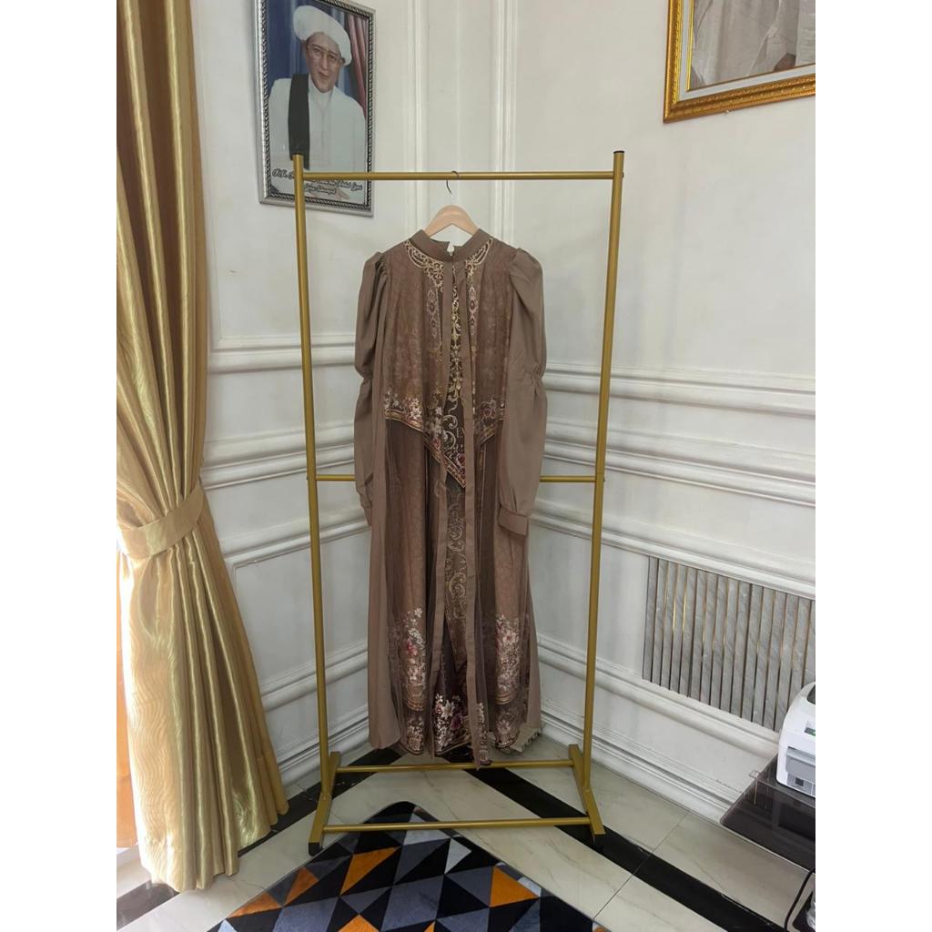 [NEW] GAMIS ELLY ARSY SATIN PREMIUM MOCCA