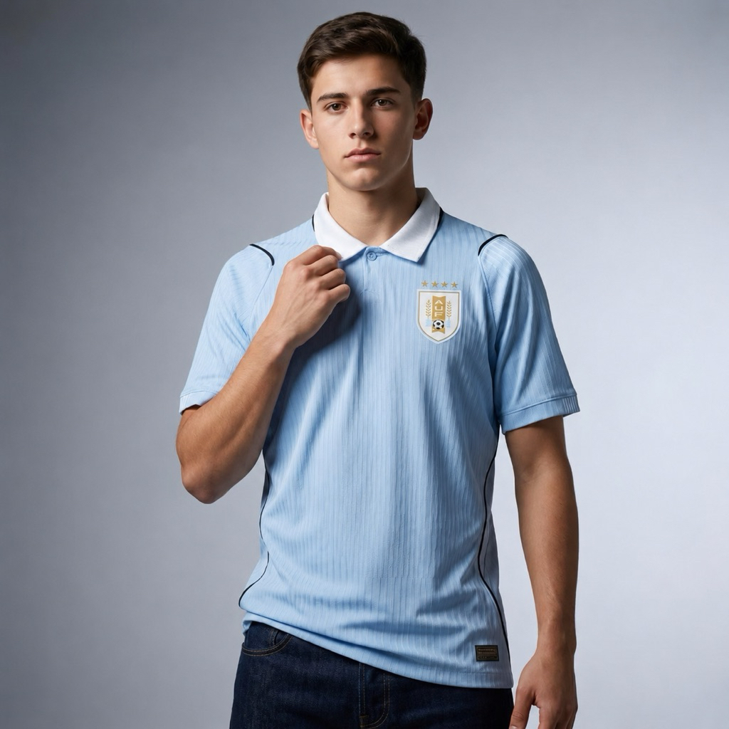 PLAYER ISSUE Jersey Uruguay Home World Cup 2026 - Jersey Uruguay Piala Dunia Terbaru High Quality