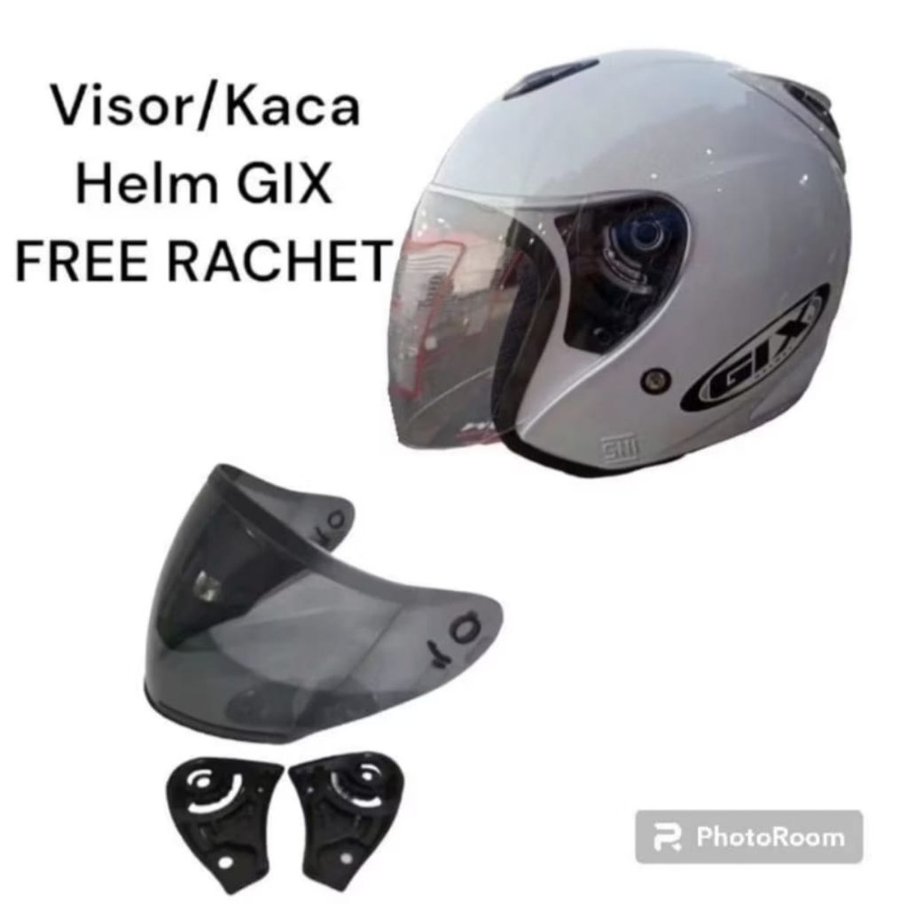 Kaca Helm Gix Free Rachet - Visor Helm Gix Free Rachet