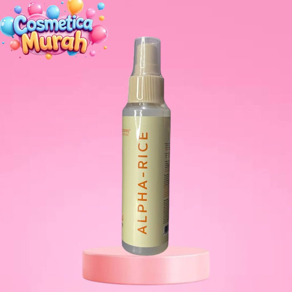 ce.pz}[100 ml kecil] AUTUMN alpha rice skin conditioner bright & hydra cerahkan dan glowing skin