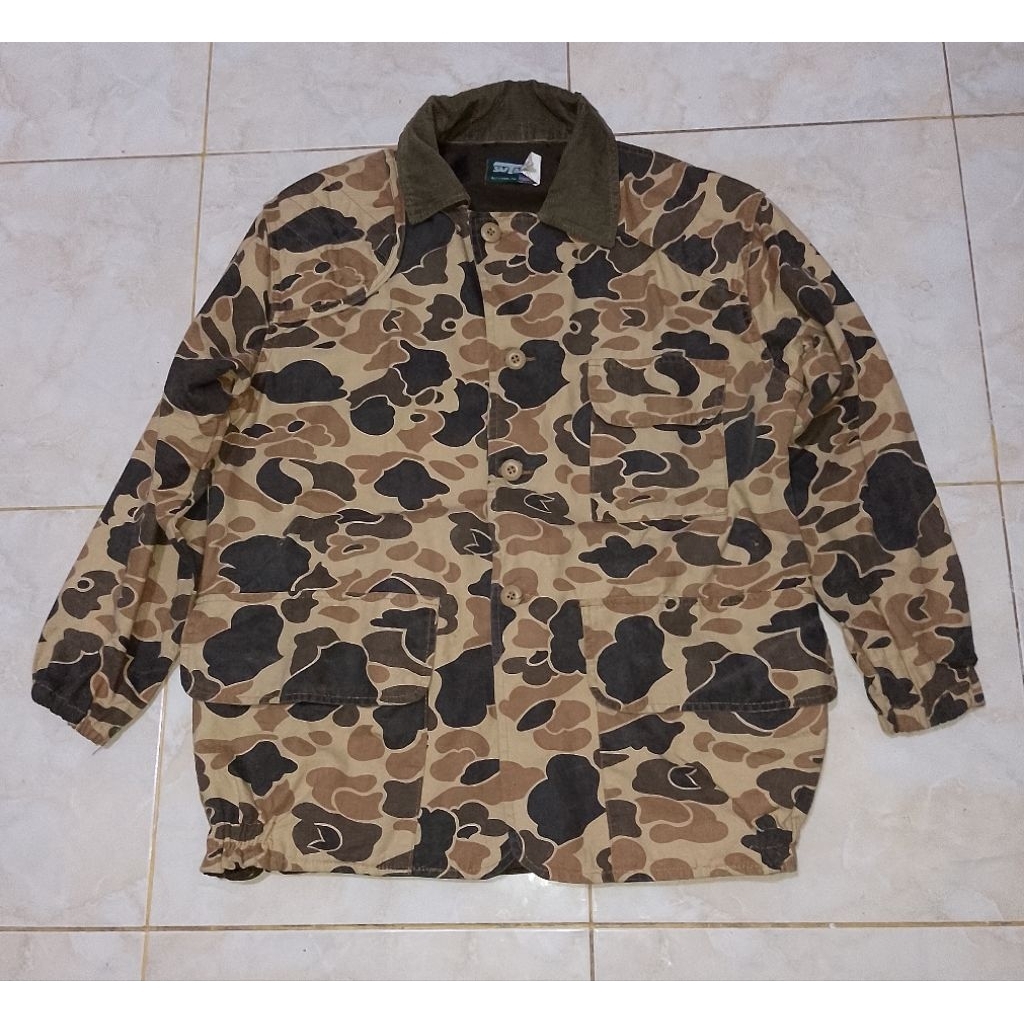 duck Hunter camo satfbak Made in usa core jacket jaket army military