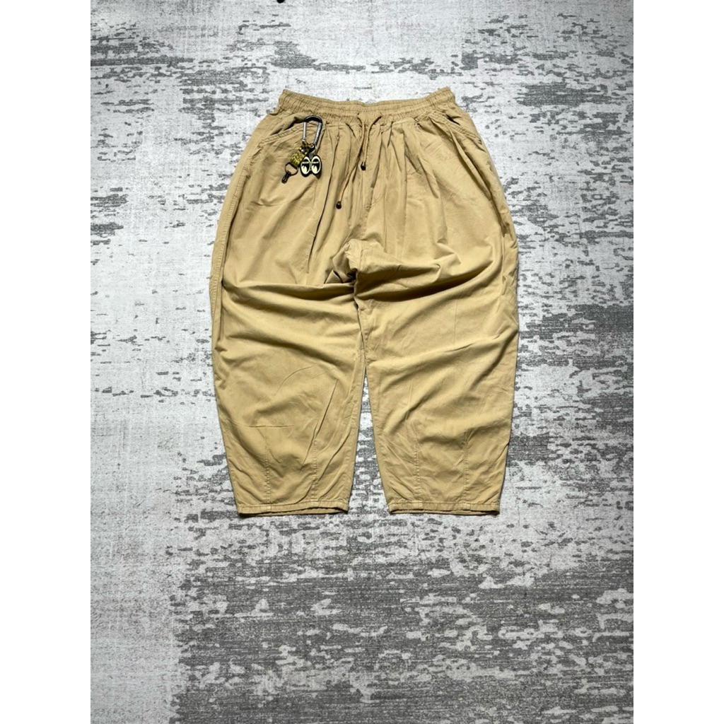 Jemut scone banding wide balloon pants