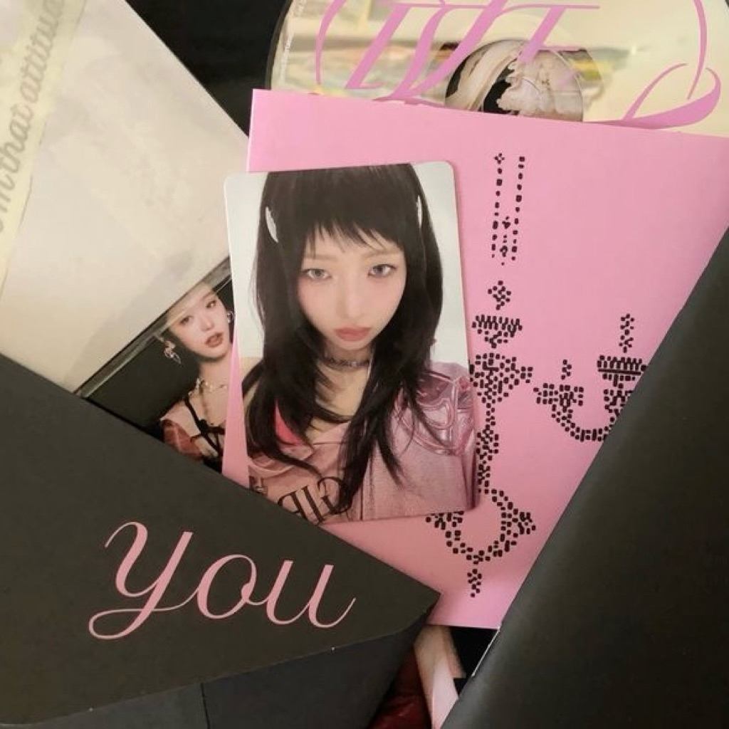 PC REI IVE OFFICIAL ALBUM EMPATHY YOU VER PHOTOCARD WONYOUNG YUJIN GAEUL LIZ LEESEO ME AND US LOVE D